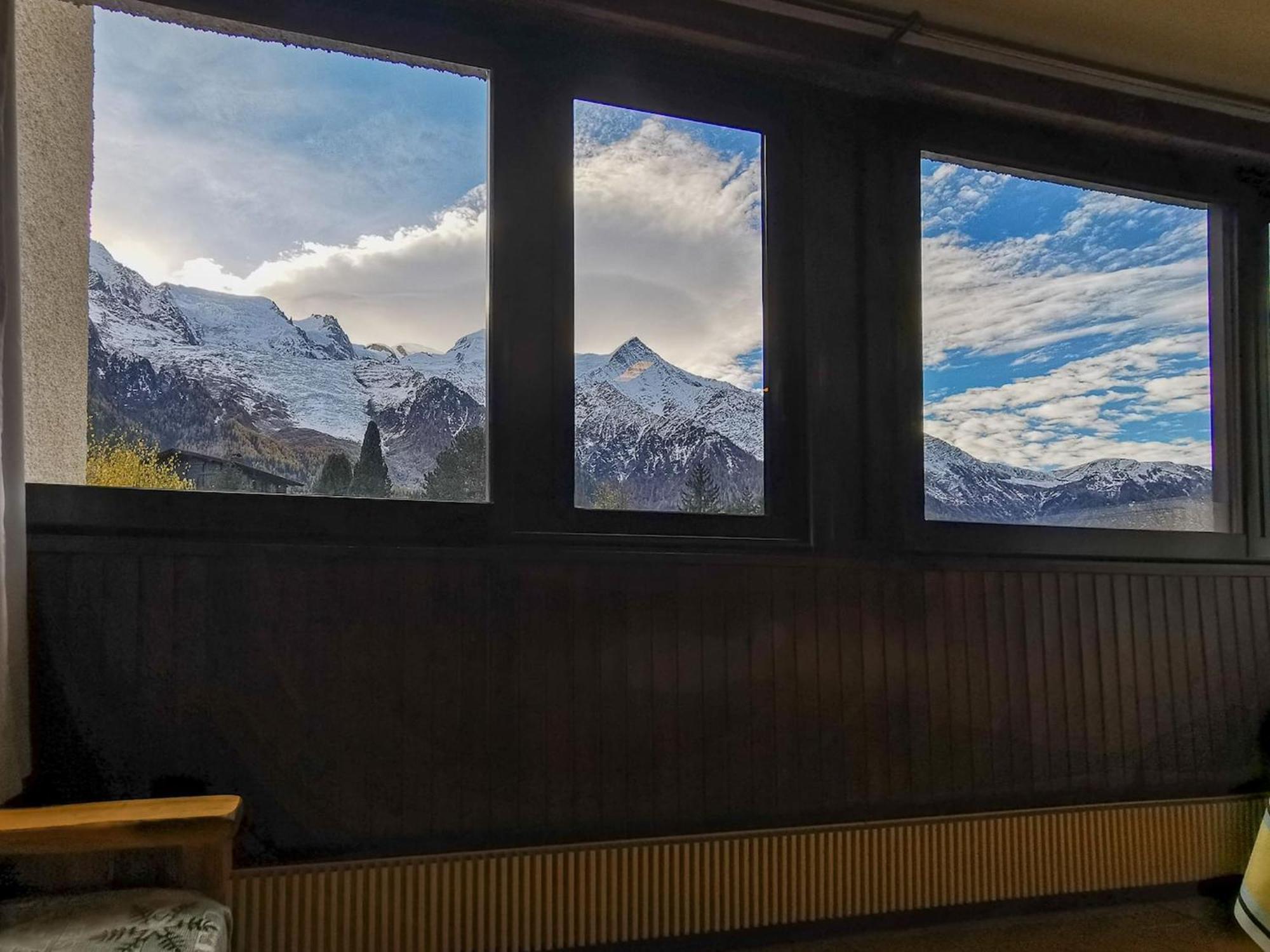 Sun Valley 3 - Vue Mont-Blanc Chamonix Buitenkant foto